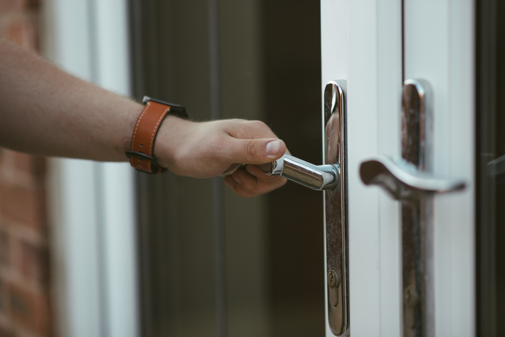 Ouverture de porte