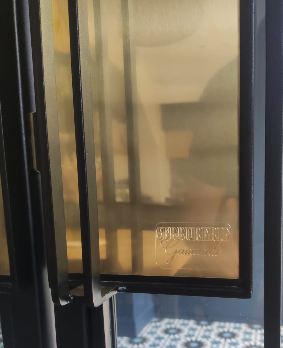 Verrière signée Serrurerie Gamundi